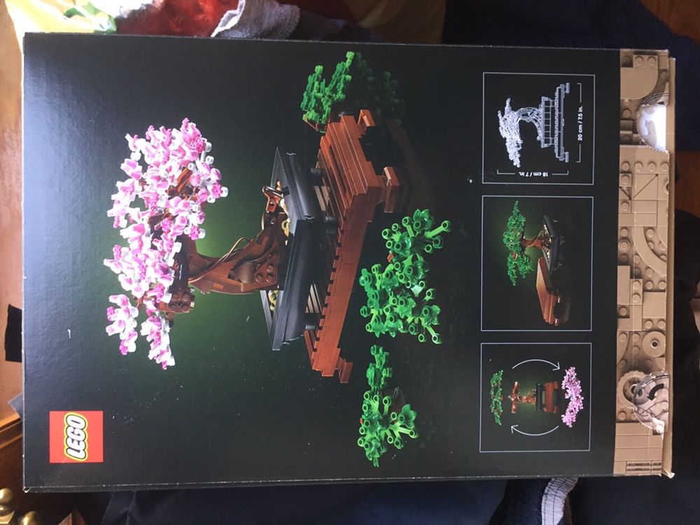 Упаковка от ( LEGO Tree ) лего коробка