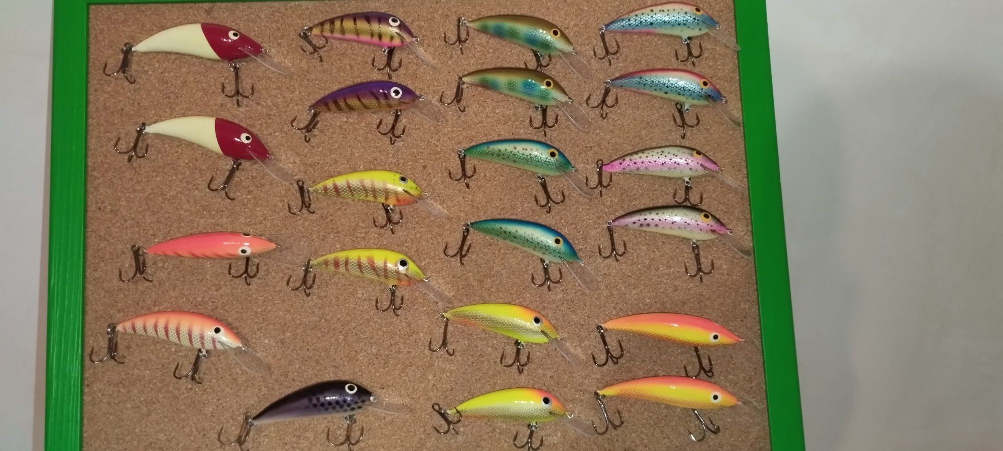 Woblery trociowo- szczupakowe 6-7,5 cm rękodzieła