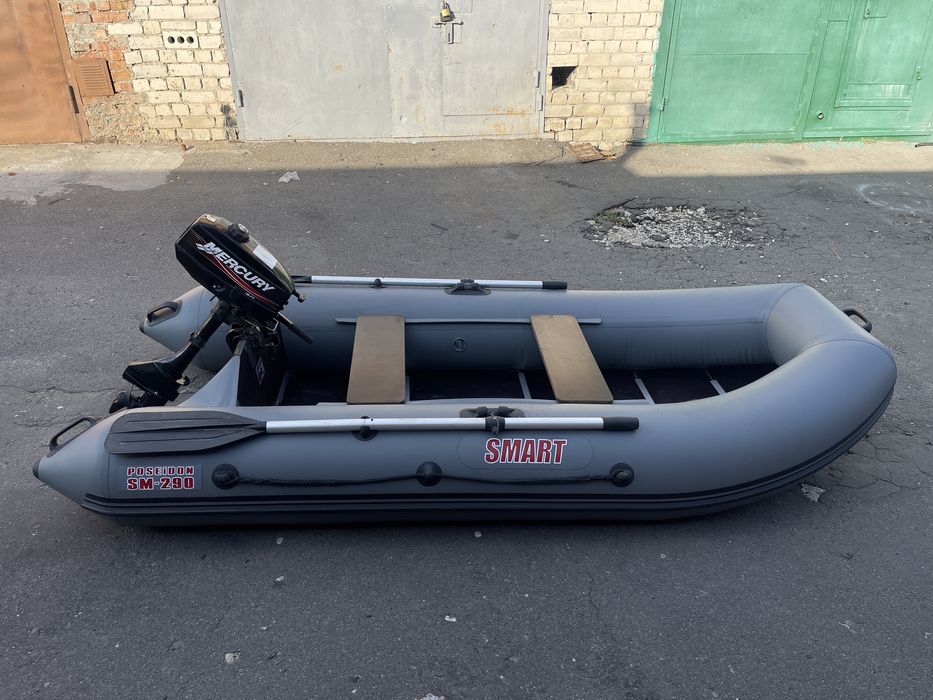 Кильовий Човен Smart Poseidon Sm 290 mercury