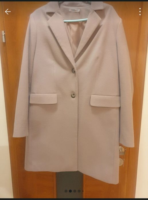 Nowy płaszcz wełniany 70 % wełna 44, 46