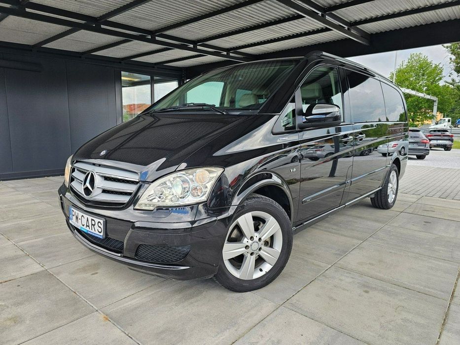 Mercedes-Benz Viano 3,0d/V6/LONG/Panorama/Skóra/Automat/NAVI/6-osób/Serwis/Bezwyp/GWAR