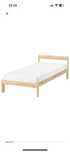 Cama + colchão IKEA novos 90x190