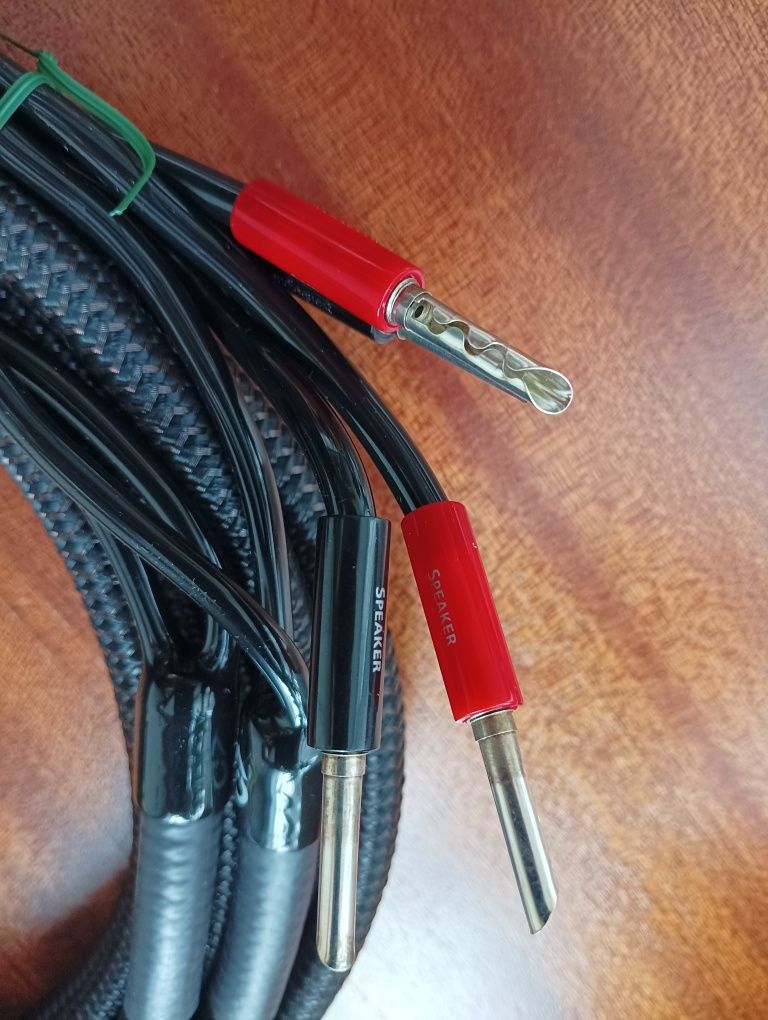 Kabel głośnikowy kable głośnikowe Audioquest Type-5 konfekcja BFA