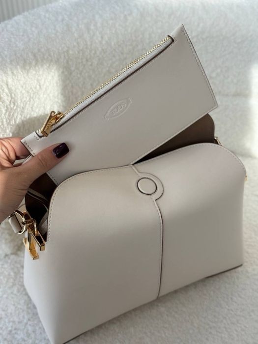 Сумка в коробці Tod’s біла