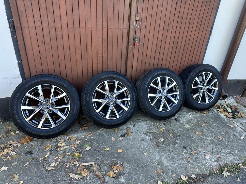 Koła felgi 5x114.3 R16 Mazda CX-3 opony zimowe 215/60R16