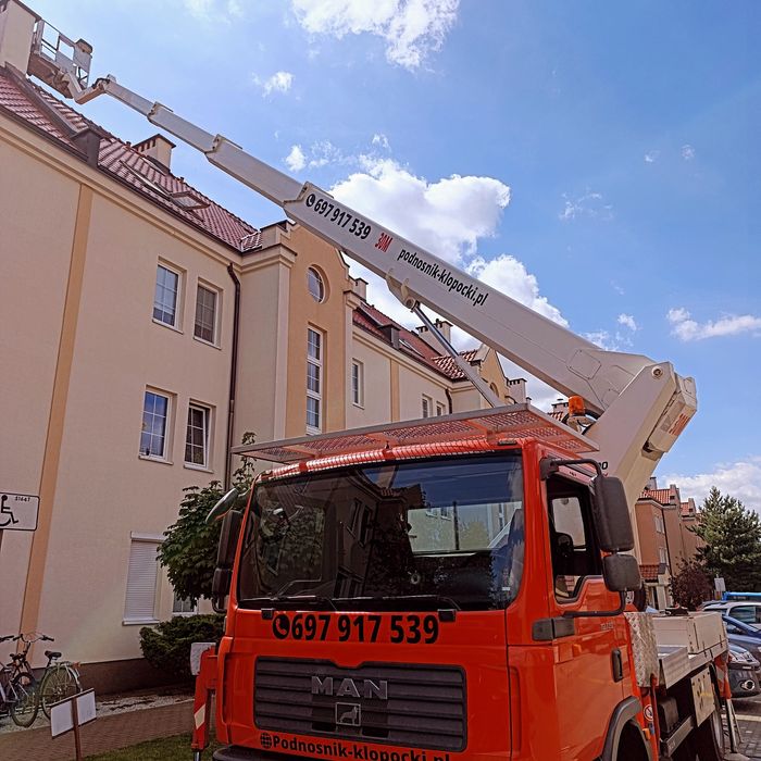 Podnośnik koszowy zwyżka 30m