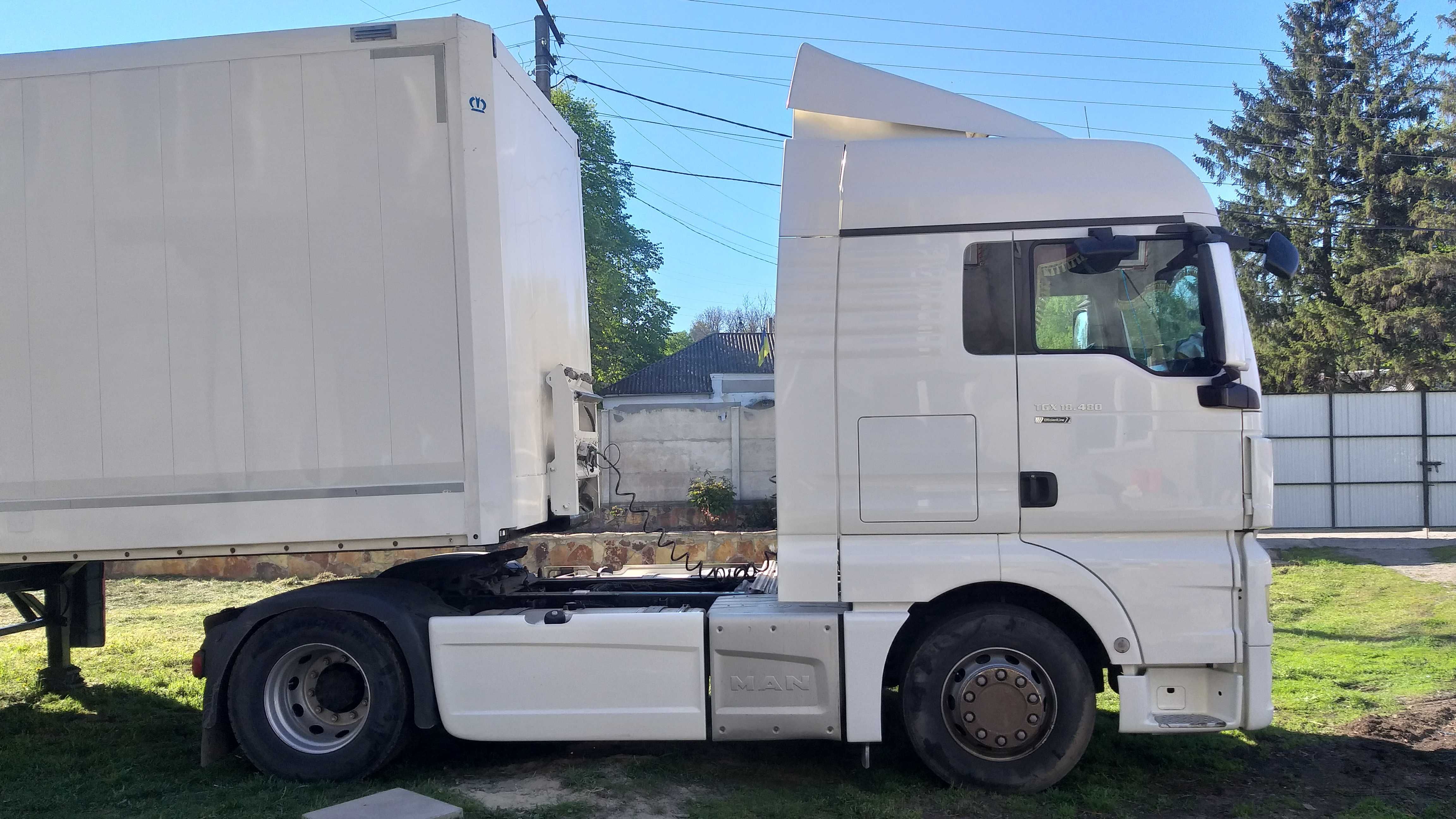 MAN TGX 18.480 + робота по маршруту на це авто