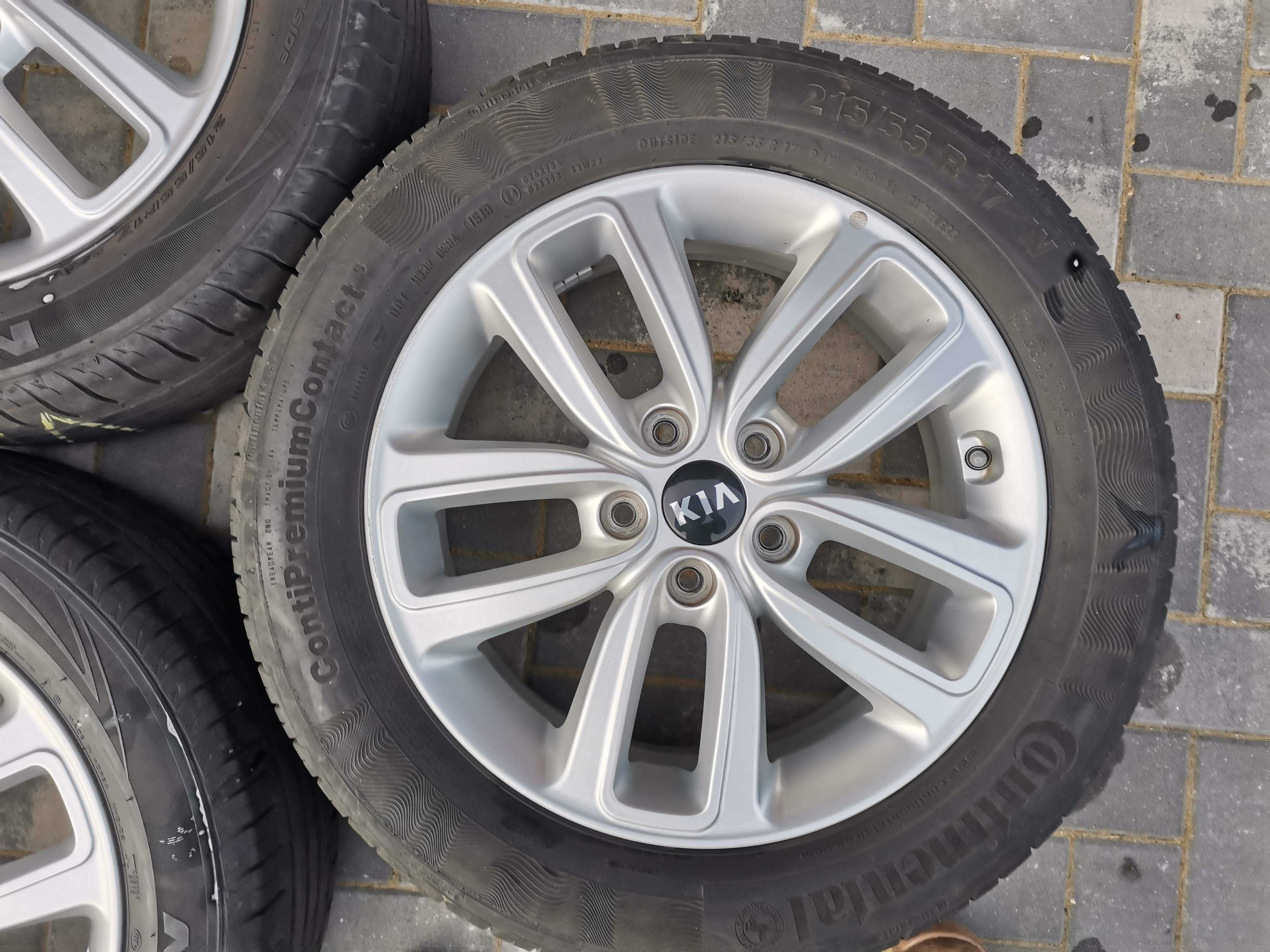 Felgi Kia SOUL Pro Ceed Optima Hyundai 6,5Jx17 5x114,3 ET51 TPMS