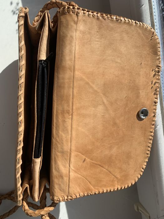 Вінтажна сумка, натуральна шкіра.