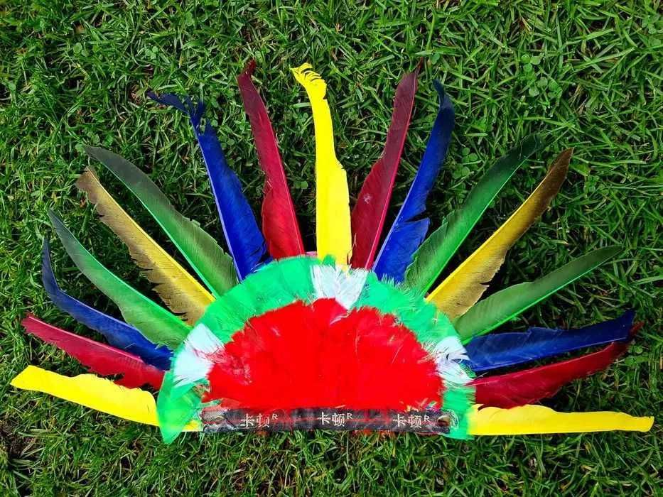 Przebranie dla dzieci Pióropusz Indianin nowe zabawki HIT Indianie