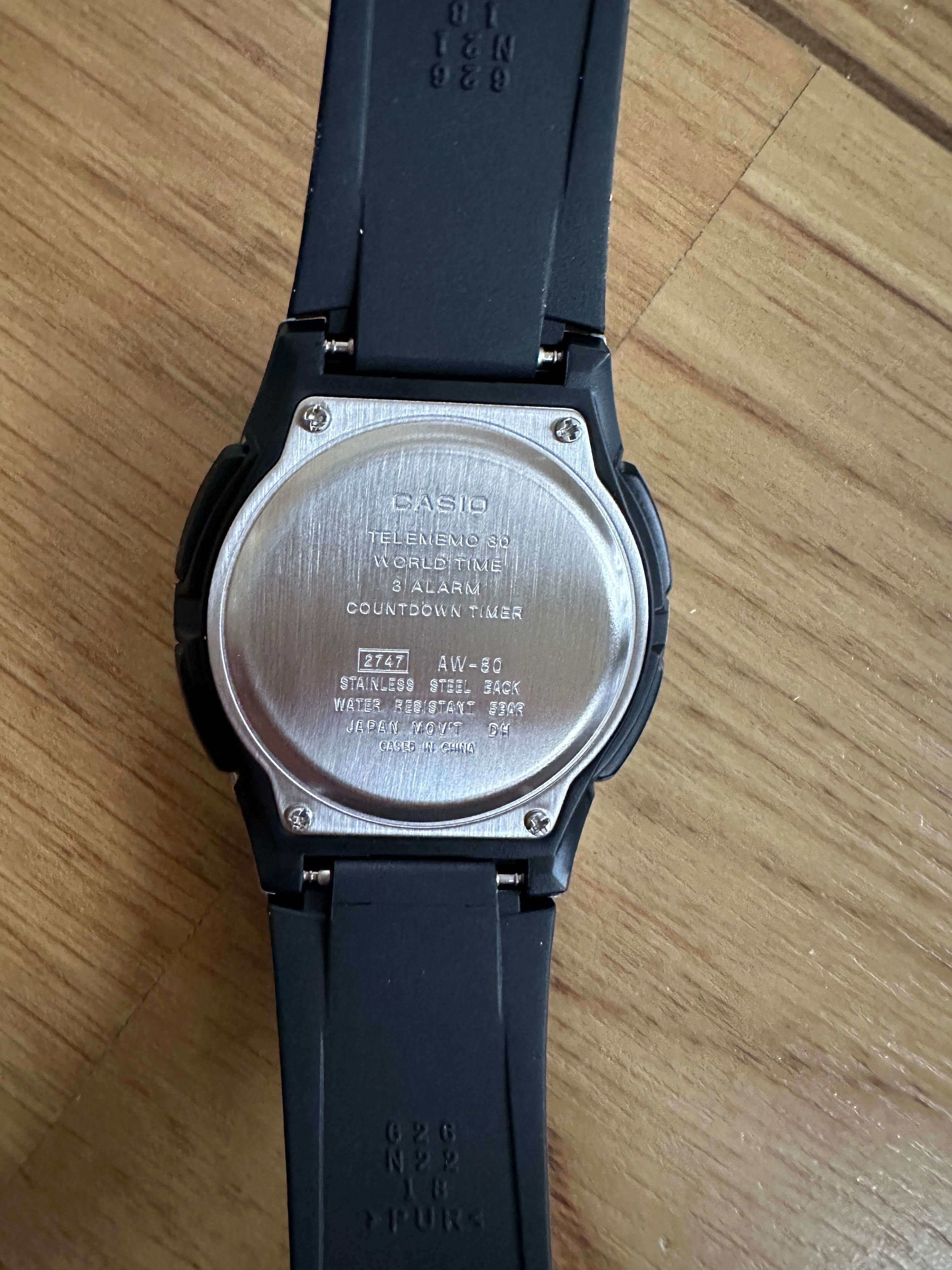 Новий оригінальний годинник Casio AW-80-1AJH