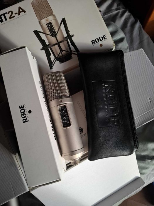 ORYG.  Rode NT2-A studyjny mikrofon pojemnościowy (3 charakterystyki!)