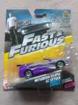 MITSUBISHI ECLIPSE GT Fast & Furious Hot Wheels.. 1:55.