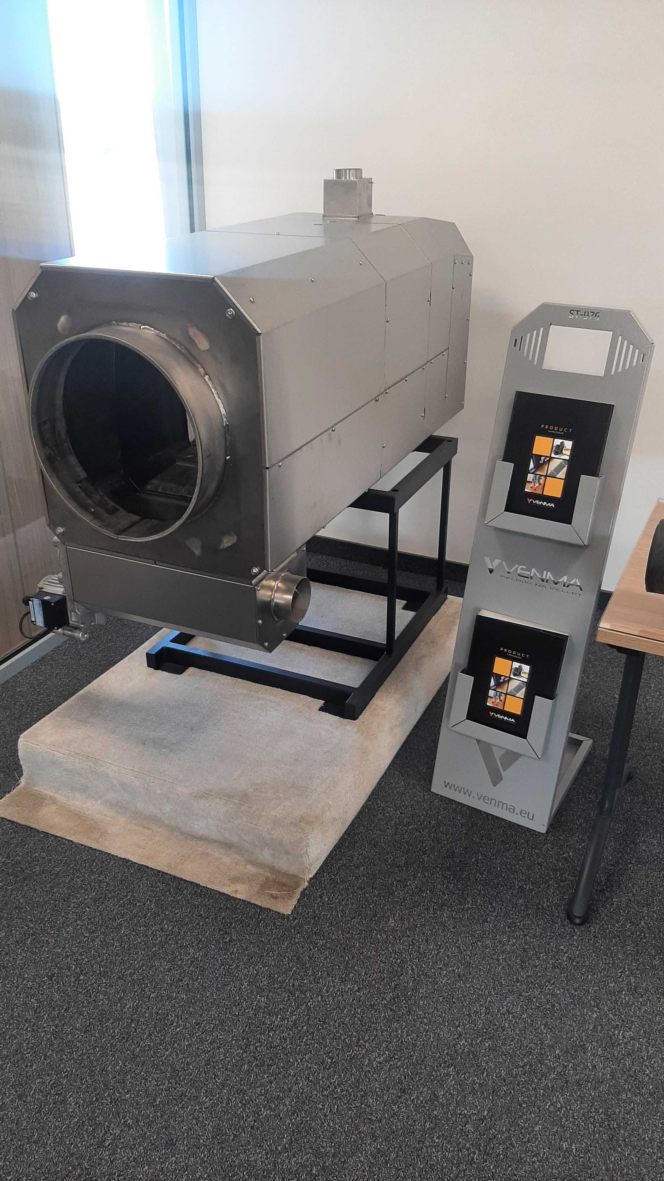 Palnik na pellet układ podajnik Venma 1000 kW 1MW odpopielanie automat