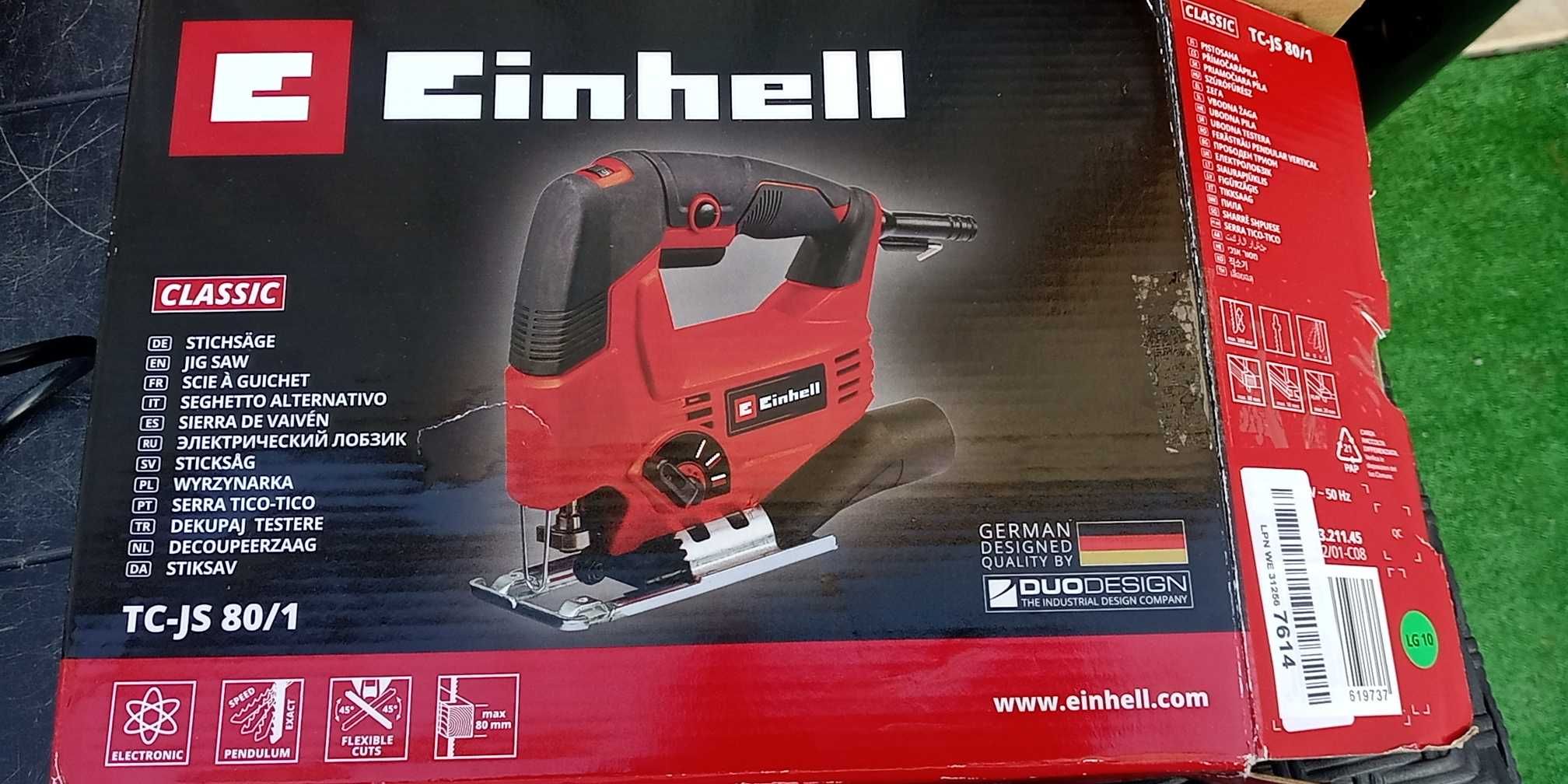 TC-JS 80/1 Wyrzynarka EINHELL 550W, 230V