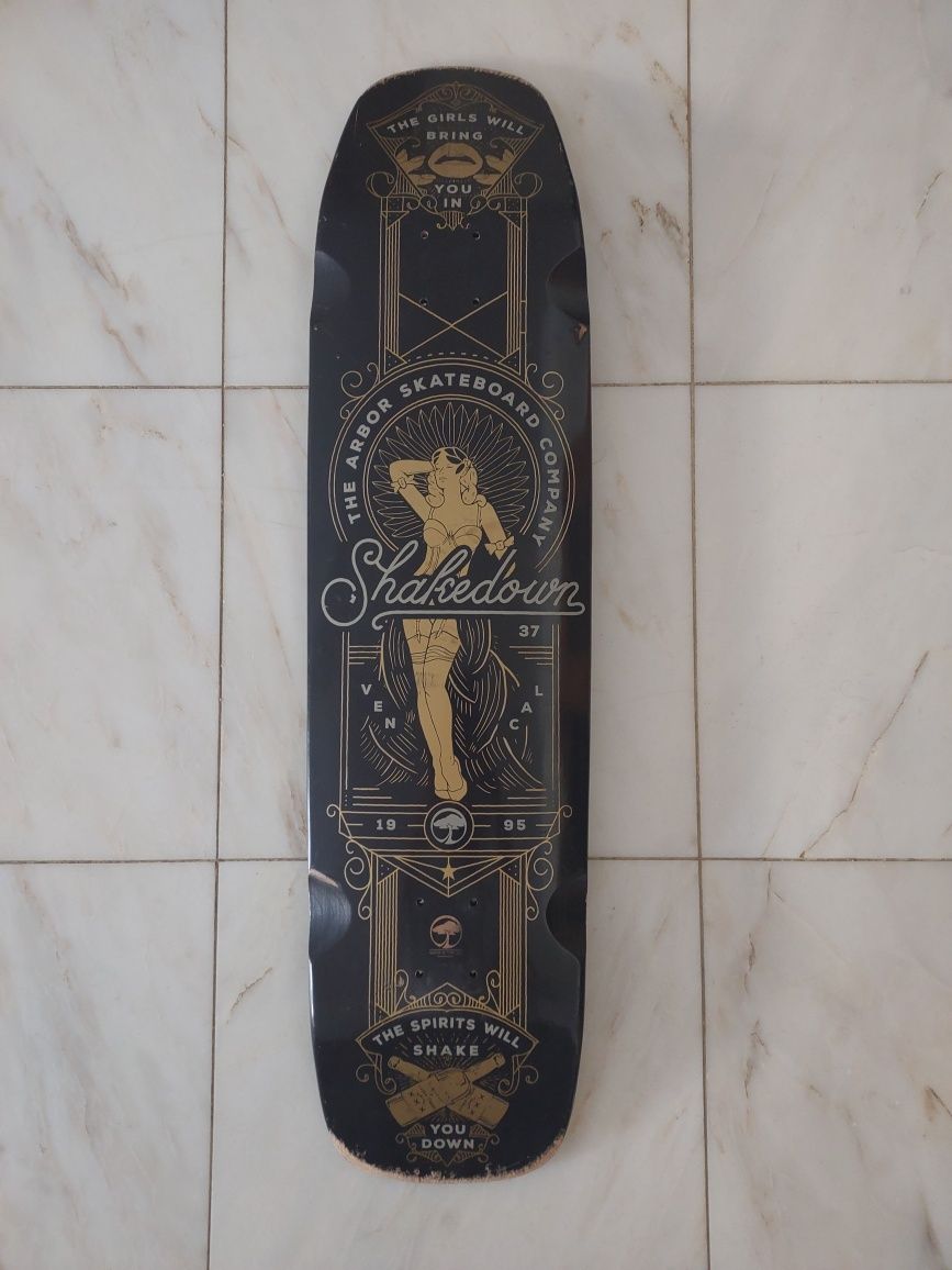 Skate Longboard deck, Arbor Shakedown 37