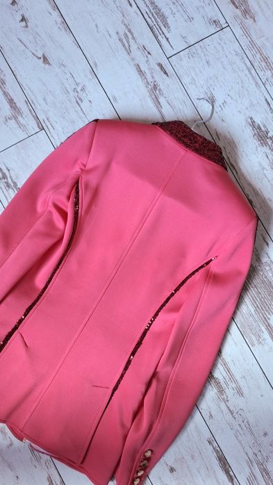 Frak jeździecki Zagorka Equine różowo-bordowy