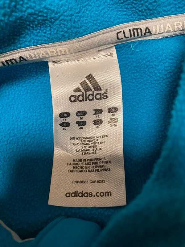 Damska niebieska koszulka sportowa Adidas