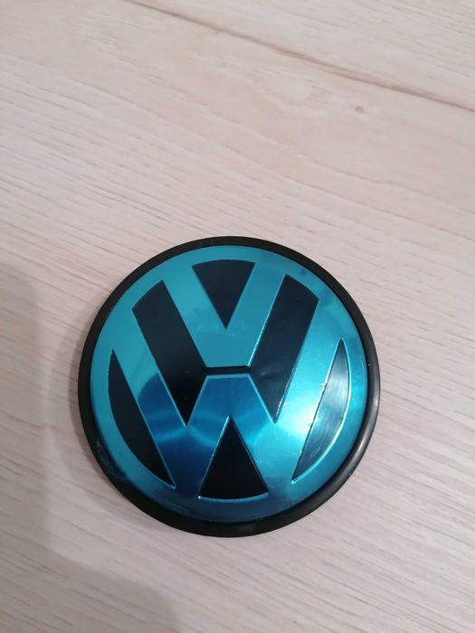 Promo! Srebrne dekielki kapselki znaczki 4x 56mm do felg VW Volkswagen