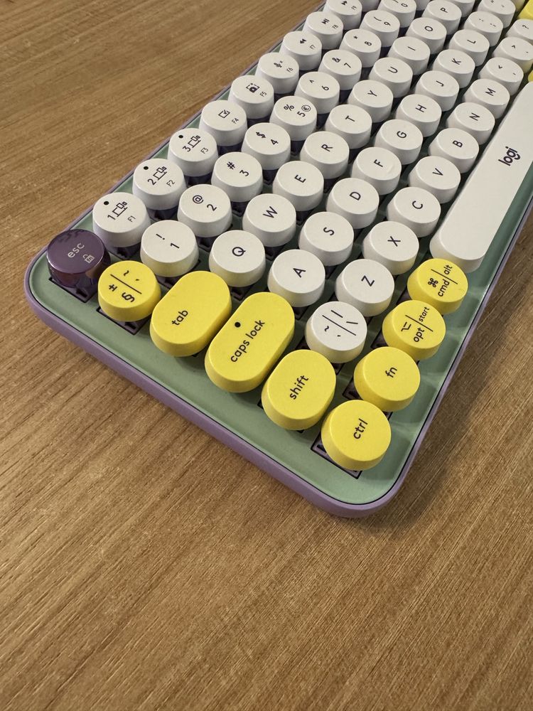 Klawiatura Logitech POP Keys + Myszka Logitech POP Mouse