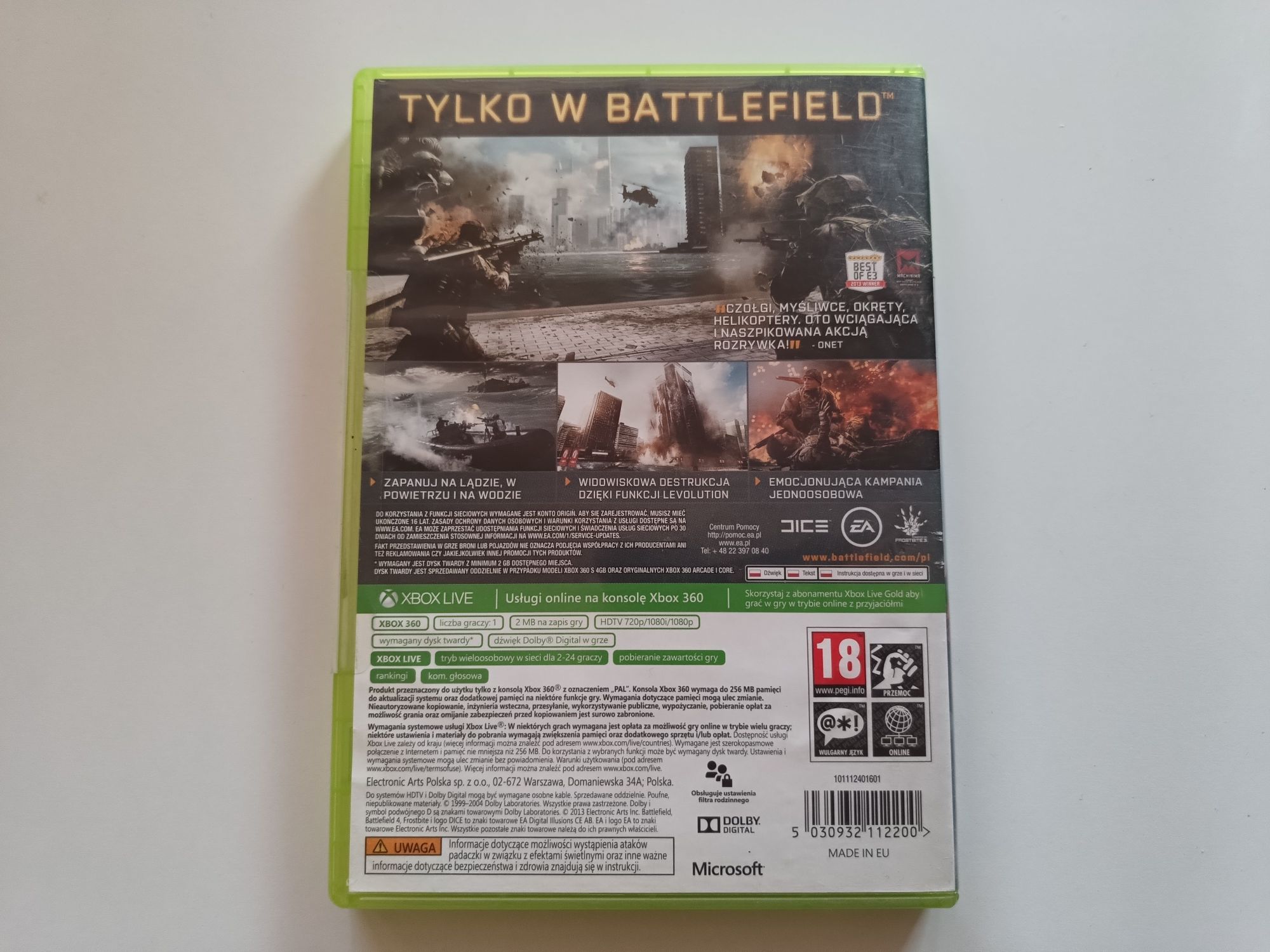Gra Xbox 360 Battlefield 4 -Dubbing-.