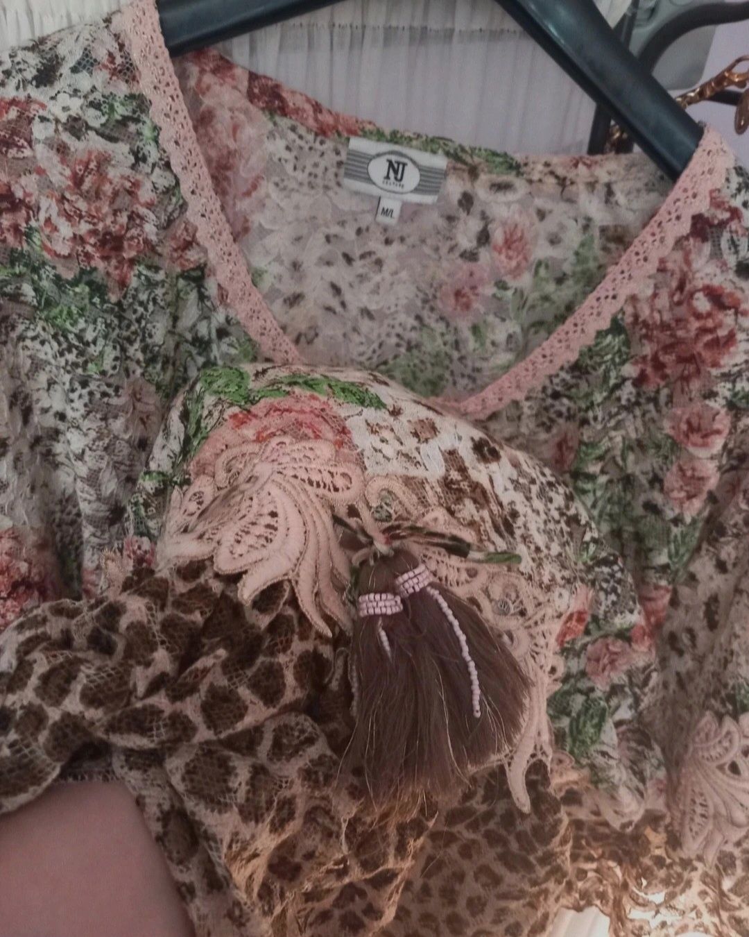 Tunika sukienka motyw zwierzęcy M/L NJ Couture