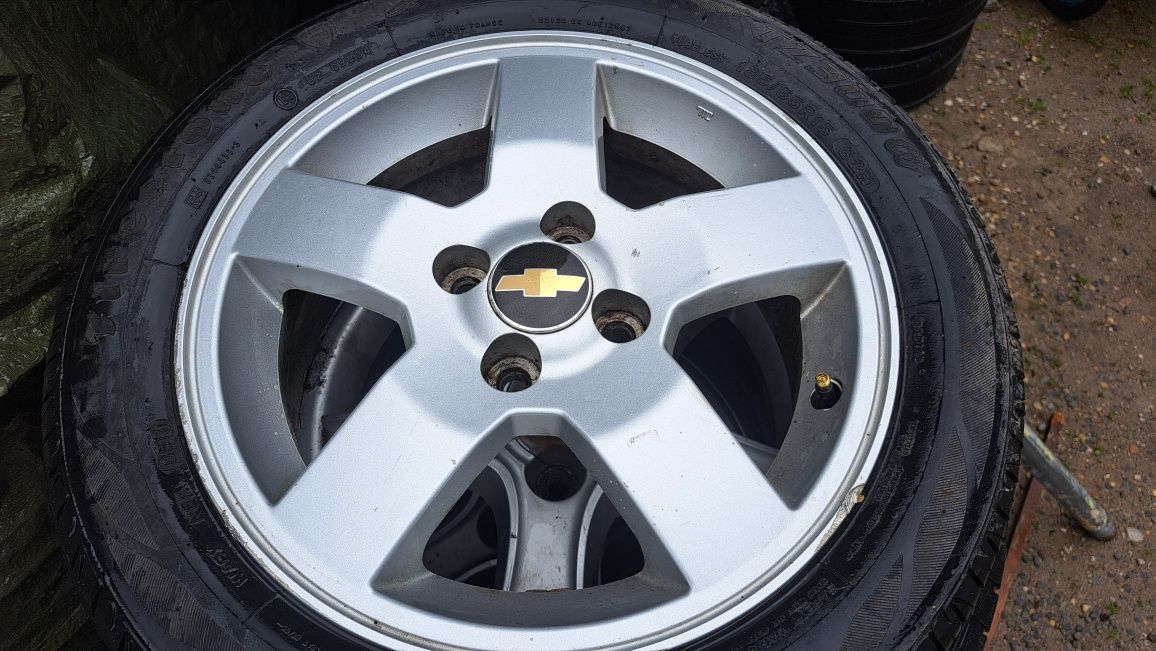 4 alufelgi orginalne 4x100 chevrolet 15"