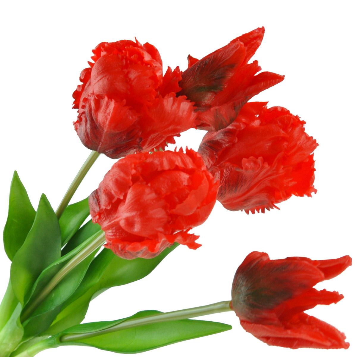 cv13899-8 tulipany bukiet tulipanów papuzie sztuczne kwiaty
