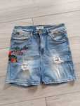 Spodenki jeansowe szorty damskie M