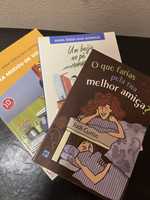 3 Livros juvenis em bom estado