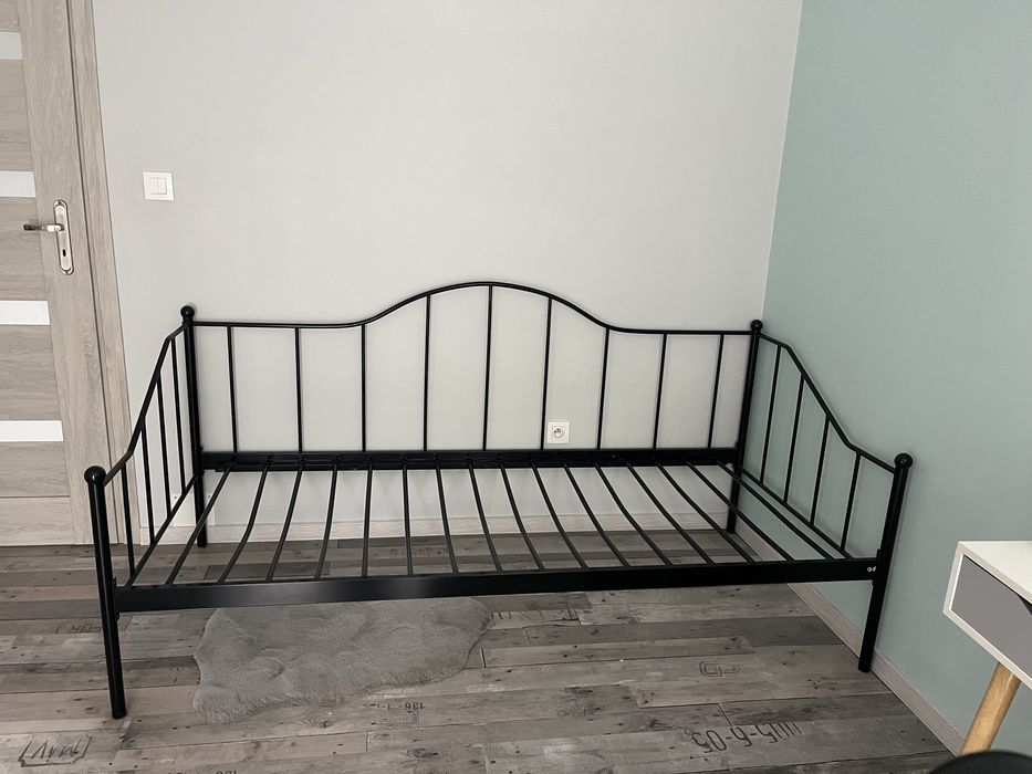 Łóżko metalowe pojedyncze 90x200