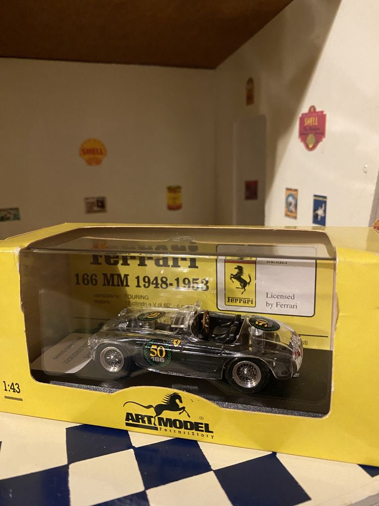 Miniatura Ferrari 166 MM - Edição Limitada