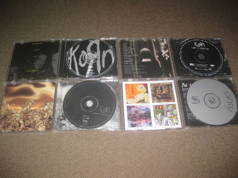 7 CDs dos "Korn"/Portes Grátis