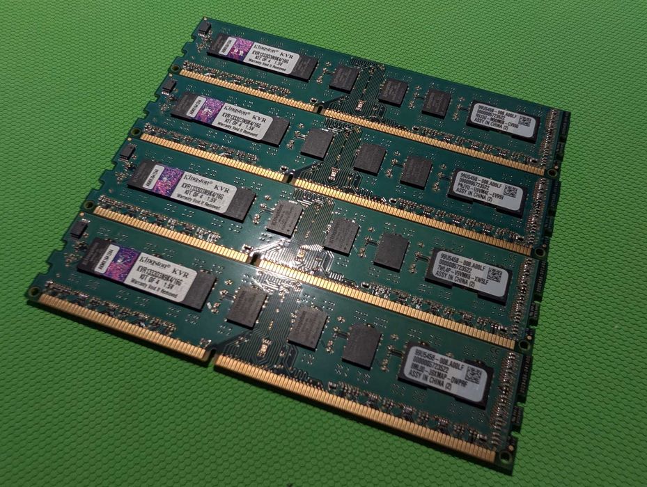 Zestaw Kingston ValueRAM 16GB (4x4GB) DDR3 1333MHz CL9