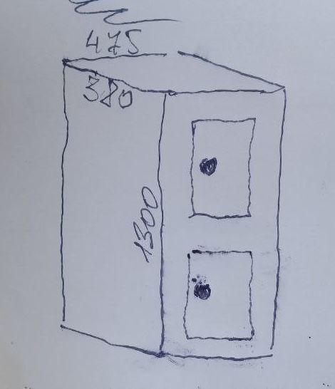 Сейф (металл 2мм)