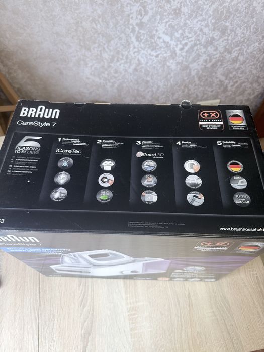 Парогенератор с утюгом Braun Care Style 7