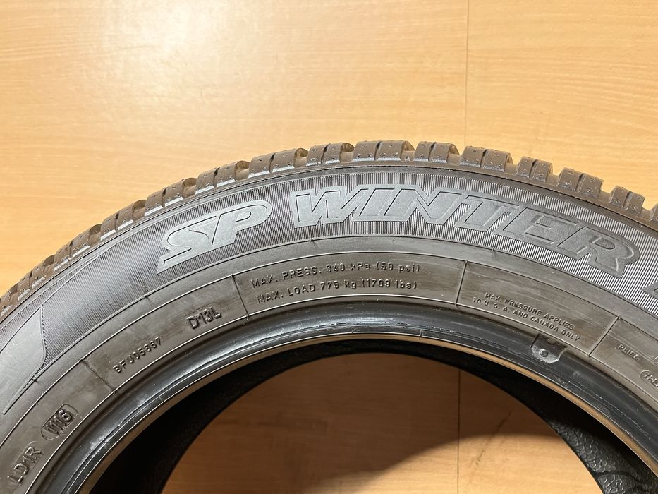 215/60 R 16 Dunlop Як Нові SP Winter Sport 3D Зима пара шини