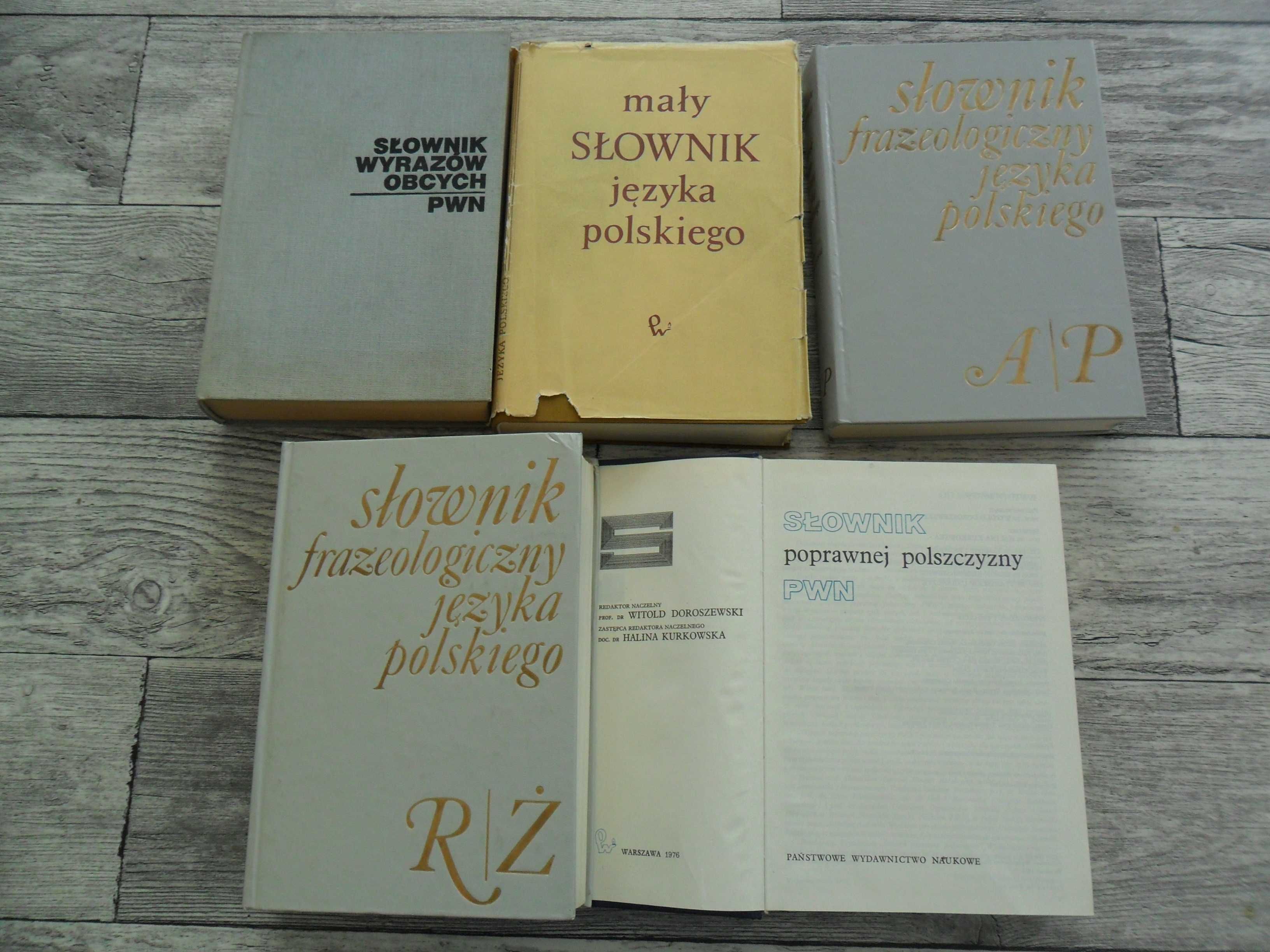 Słownik języka polskiego tom I i III wyd.PWN 1978r.stan idealny