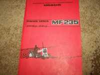Instrukcja obsług Massey Ferguson 235 MF235 nowa oryginał
