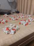 Switche Outemu Red 118szt w obudowie Clear