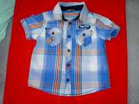 Bluzka (koszula) z krótkim rękawem dla chłopca 86-92cm