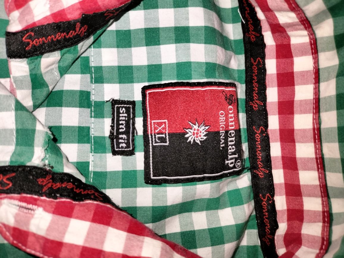 Męska koszula w kratę