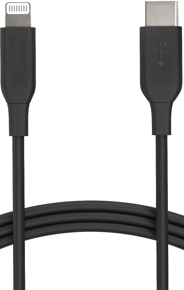 outlet kabel amazonbasic usb typ c apple lightning 0,9 m
