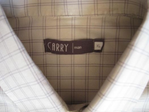 Koszula męska z krótkim rękawem, XL Carry Man