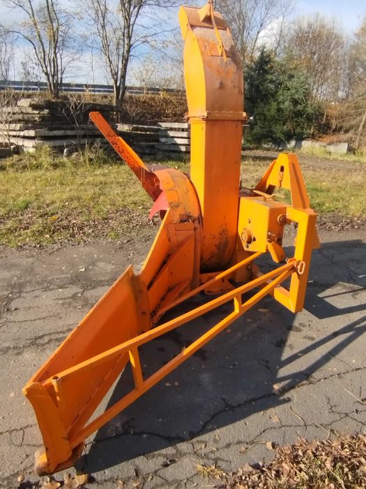 Wirnikowy pług do śniegu do Unimoga lub ciągnika Beilhack