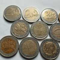 Монети два євро.