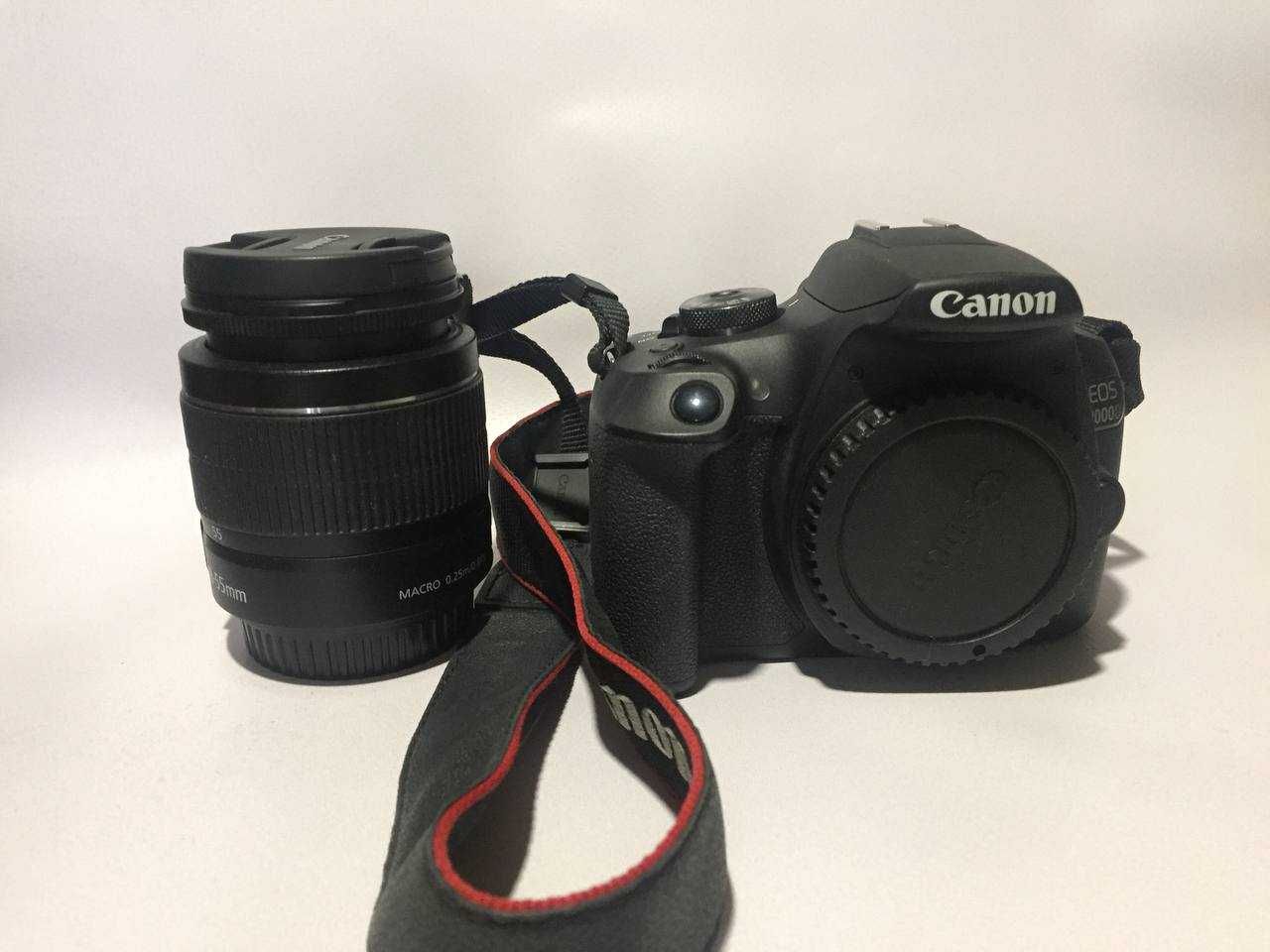 Фотоапарат Canon EOS 2000D + Kit 18-55, карта пам'яті, USB у подарунок