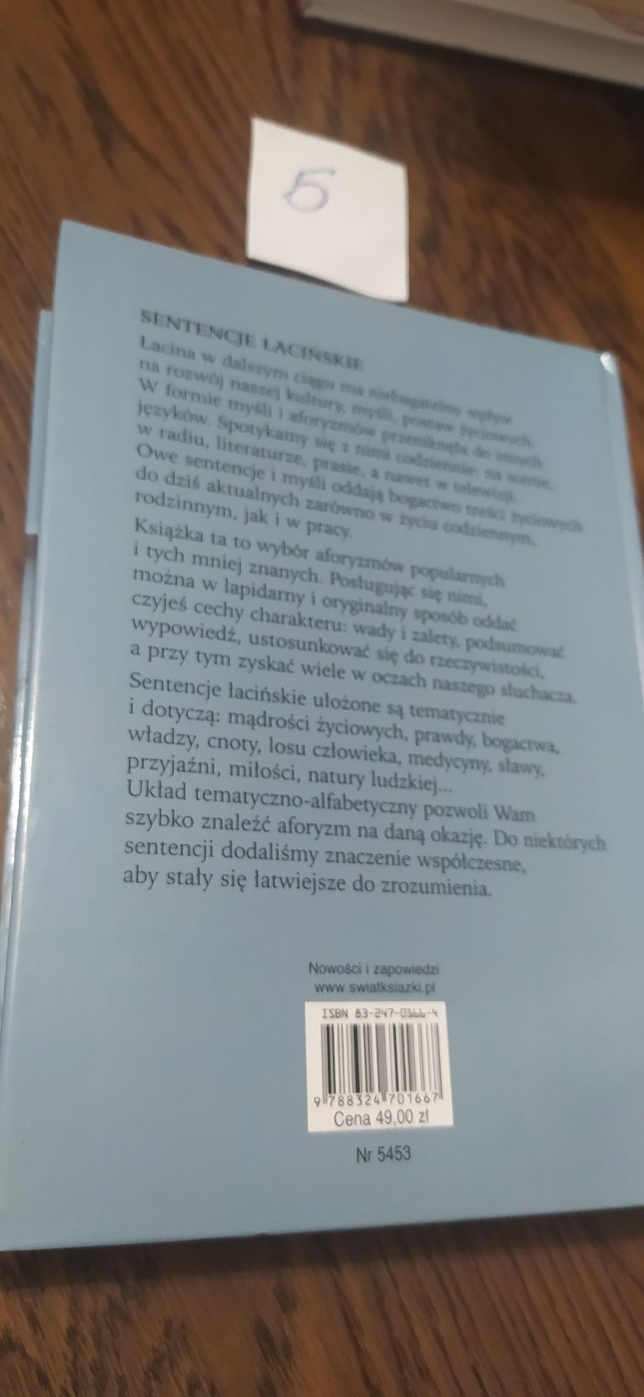 Sentencje Łacińskie Marek Dubiński