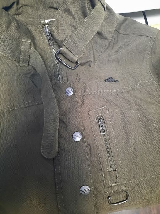 Плащ ветровка тренч adidas  фирменный