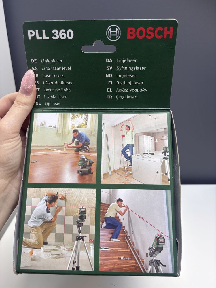 Laser Krzyżowy Bosch PLL360